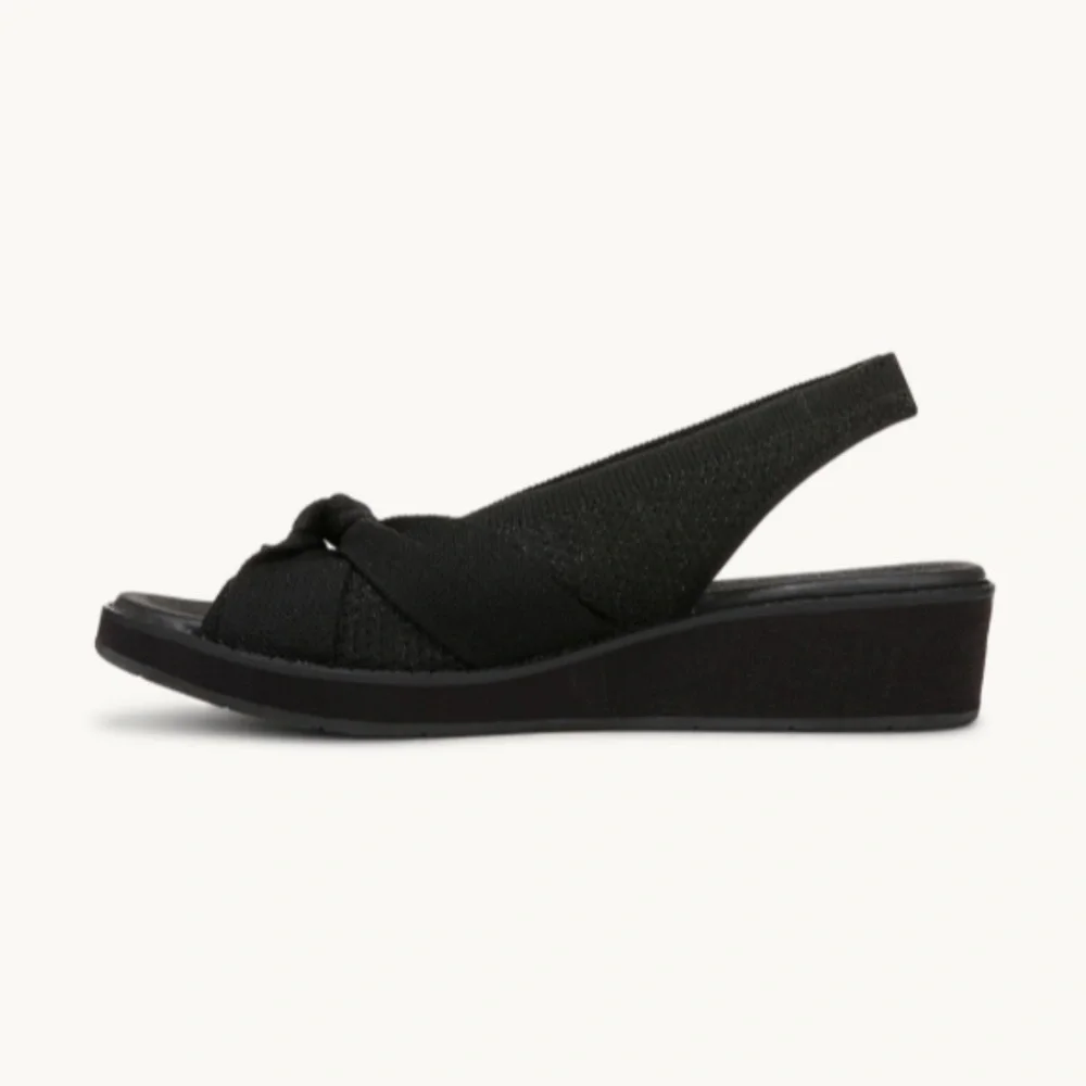 Bzees Bell Bell Slingback Wedge Sandal (WIDE)